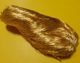 japanese vintage gold leaf thread kinkoma embroidery 163
