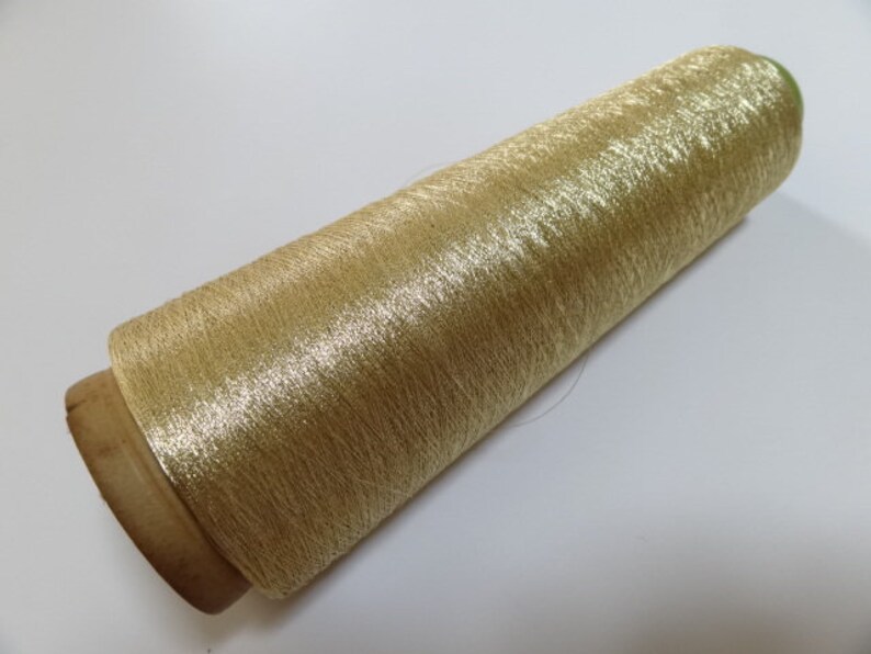 Japanese vintage high class gold leaf thread embroidery 5000M 1673