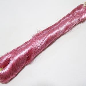 Japanese Vintage Rare Superb Pure Silver Leaf Thread Color