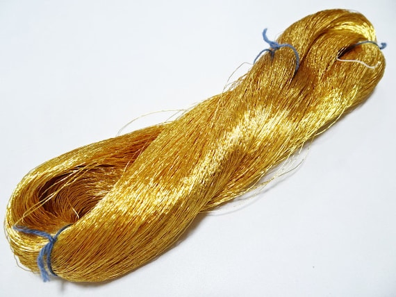 Special Price! Japanese Vintage High Class Gold Leaf Thread 411