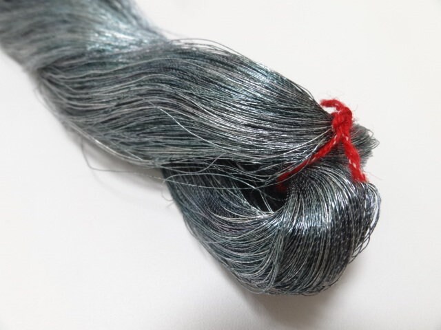 Japanese vintage high class aluminum leaf thread raten 3 | Etsy