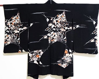 Japanese Antique high quality Musou(reversible) Haori  7228