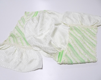 Japanese Kimono Silk Obi Age Shibori  13754