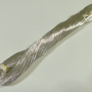 Japanese Vintage High Class Real Silver Leaf Thread 2.5 - Etsy