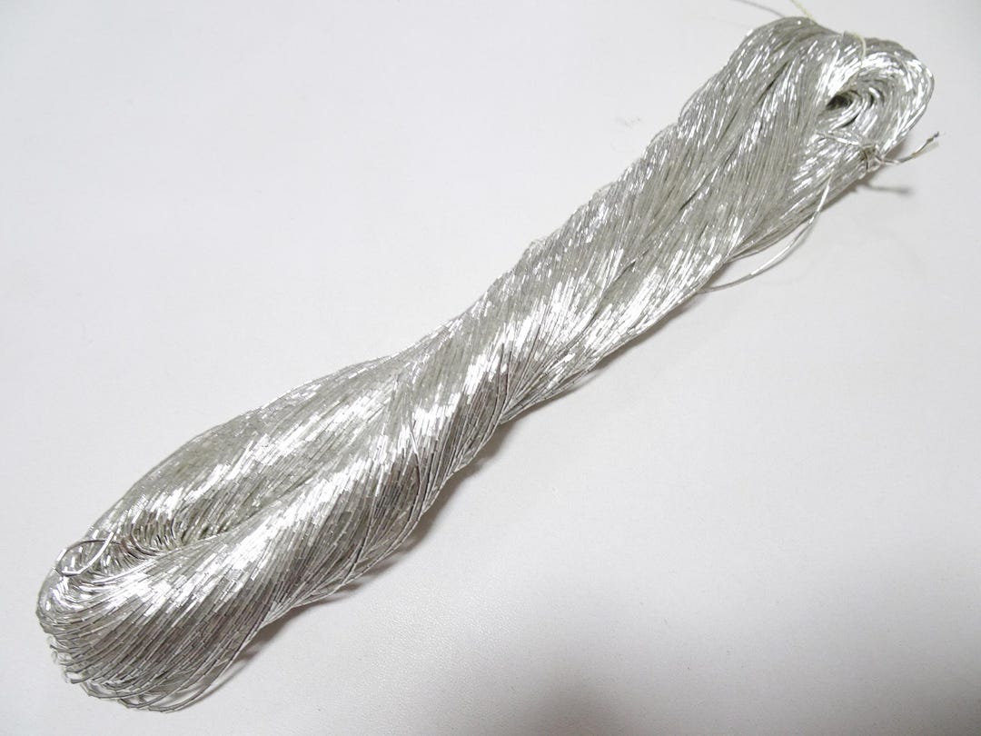 Special Price! Limited 7!japanese Vintage Real Silver Leaf Thread ...