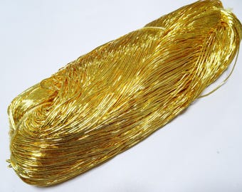Filo da ricamo giapponese in foglia d'oro vintage Kinkoma 163 0,95 mm