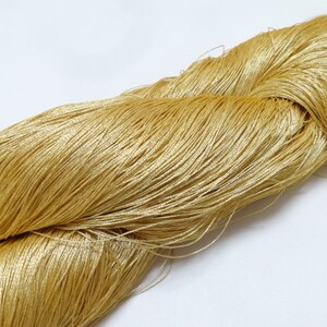 Special price Limited to 25Japanese vintage rare Double Twist high class gold leaf thread M embroidery 4484 image 4