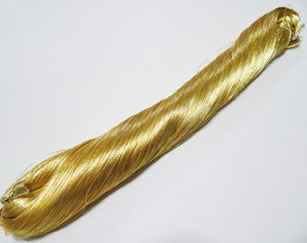 Japanese vintage Superb gold leaf thread 313  embroidery 1000M