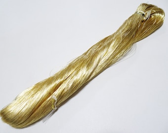Japanese vintage Superb gold leaf thread 35  embroidery 1000M  0.30mm