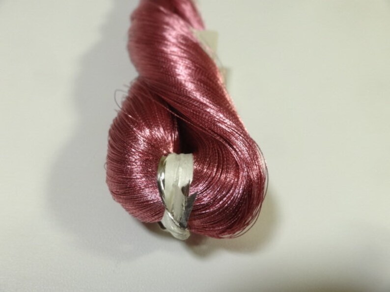 Japanese Vintage Rare Superb Pure Silver Leaf Thread Color P17 - Etsy ...