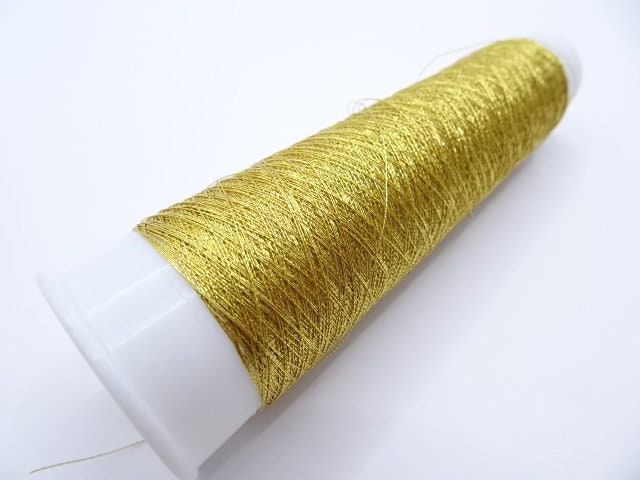 Special Price! Japanese Vintage Rare Superb 24K Gold Leaf Thread