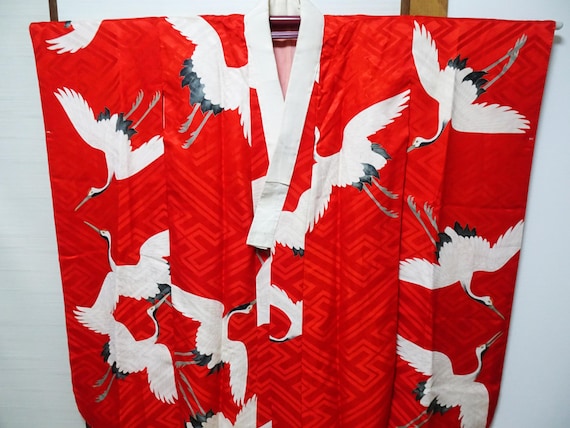 Vintage Japanese Furisode Juban (kimono Undergarment) – Early