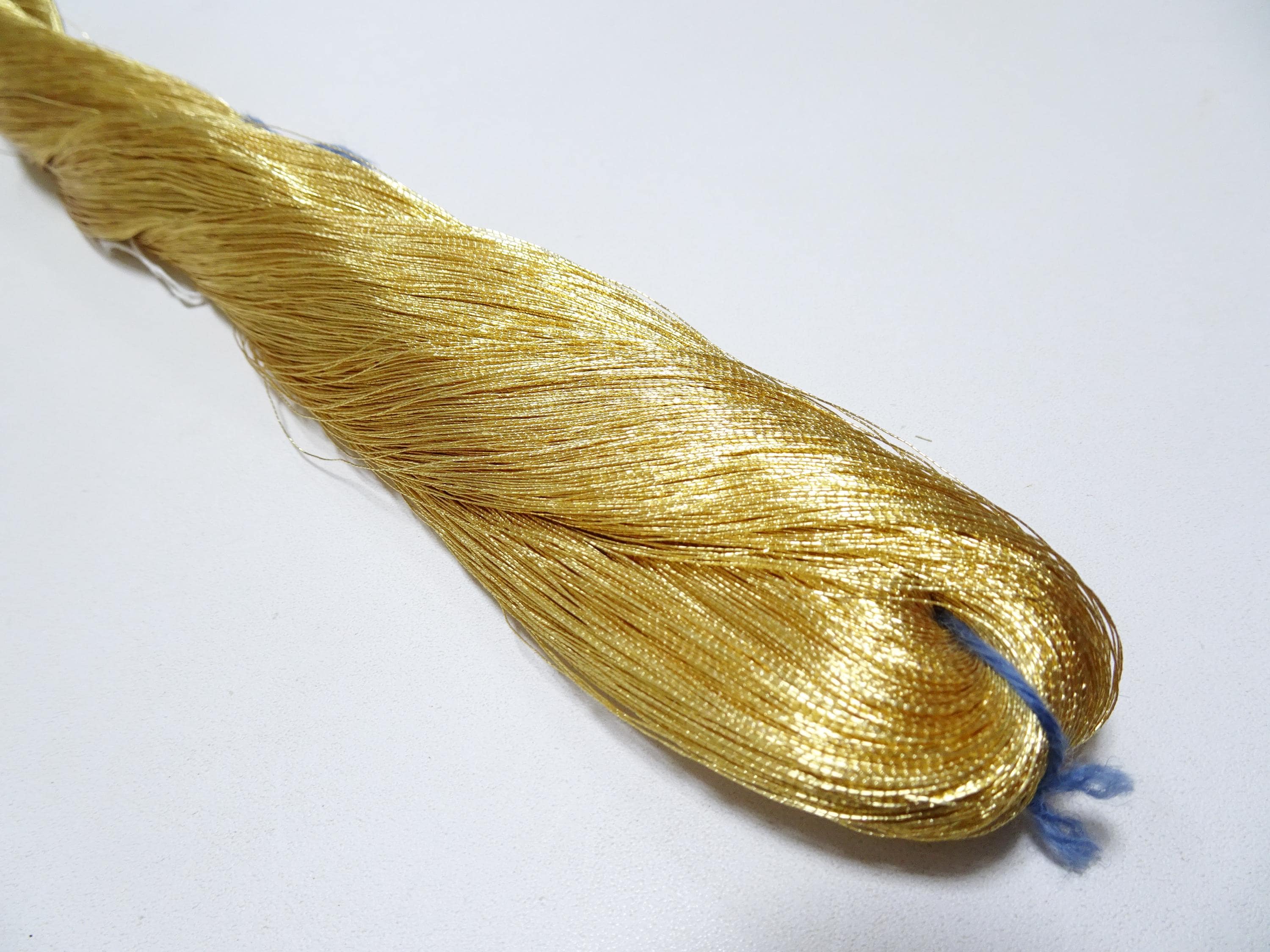 Japanese Vintage High Class Gold Leaf Thread 2.5 Embroidery ...