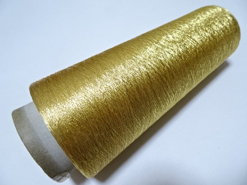 Special price Japanese vintage Superb gold leaf thread embroidery 5000M 6871 image 1