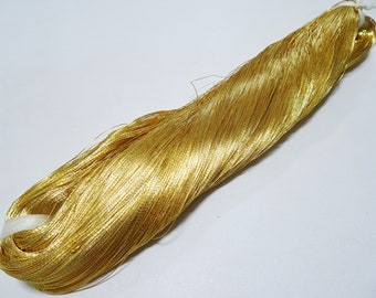 japanese vintage Superb gold leaf thread 423  embroidery 1000M