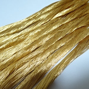 Limited 28 Japanese vintage Superb gold leaf thread 5 sets embroidery 6798 0.40mm image 4
