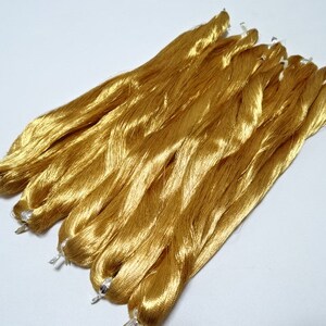 Special price!Japanese vintage gold leaf thread 5sets embroidey 0.16mm 5000M 7101  0.16mm