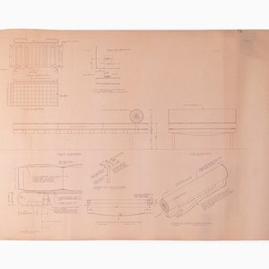 Mies van der Rohe Design Drawing, Couch image 1