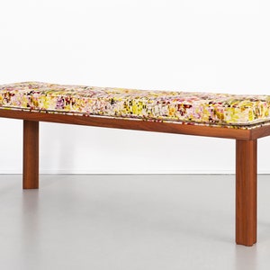 Alexander Girard Wooden Bench image 1