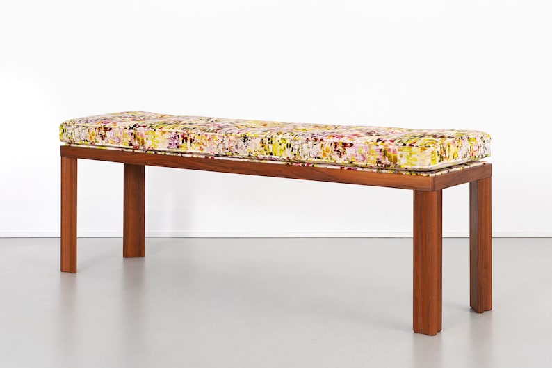 Alexander Girard Wooden Bench image 1