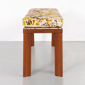 Alexander Girard Wooden Bench image 3