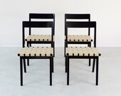 Set of Jens Risom for Knoll Dining Chairs