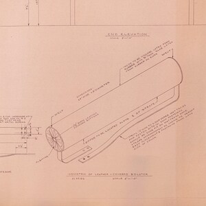 Mies van der Rohe Design Drawing, Couch image 5