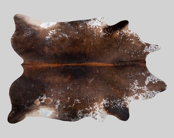 Tricolor Genuine Brazilian Cowhide