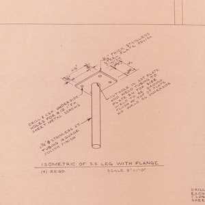 Mies van der Rohe Design Drawing, Couch image 4