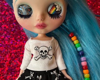 OOAK Custom Blythe Doll "Rainbow"