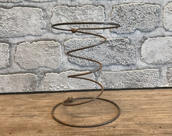 Old bed springs upholstery spring steel rust