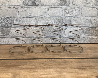 4-fold upholstery springs old bed springs steel rust