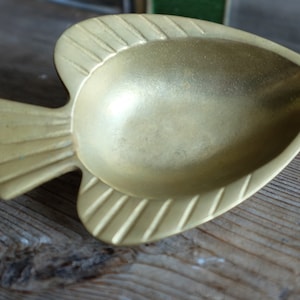 Solid brass ashtray