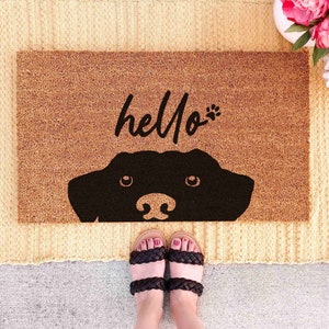 Dog Gift for Dog Owner Doormat Funny Doormat Dog Door Mat Dog Welcome Mat Dog Gift Unique Gift Dog Lover Gift Dog Owner Dog Doormat Cute Dog