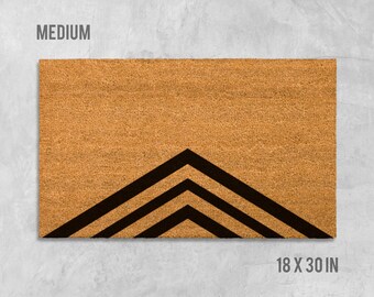 Modern Doormat Etsy