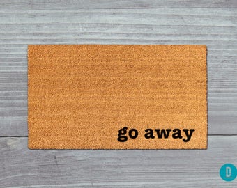 Rude Doormat Etsy