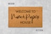 Welcome to Nana and Papas House Doormat, Grandparents Doormat, Birthday Gift, Anniversary Gift, Grandparents, Nana, Papa, Grandma, Grandpa