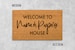 Welcome to Nana and Papas House Doormat, Grandparents Doormat, Birthday Gift, Anniversary Gift, Grandparents, Nana, Papa, Grandma, Grandpa 