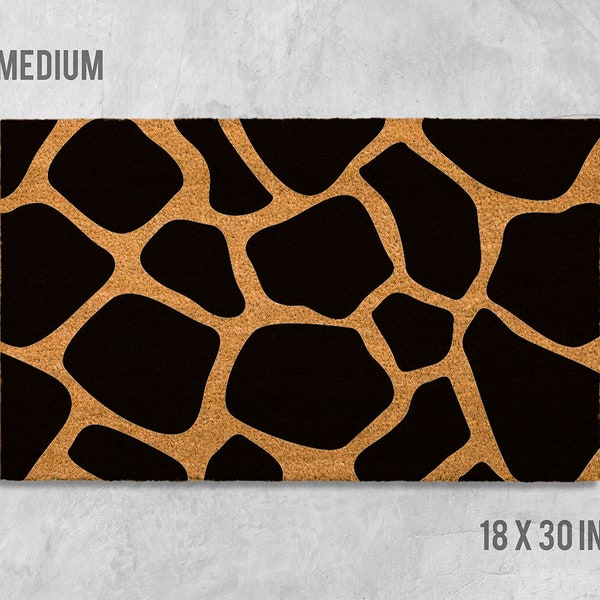 Leopard Door Mat Etsy