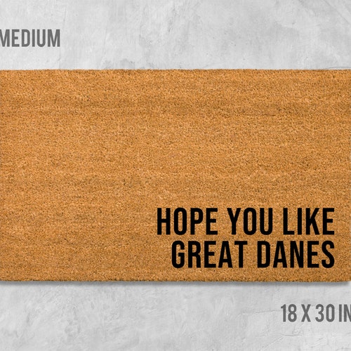 Great Dane Door Hanger Etsy