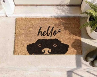 Dog Lover Doormat: Funny Animal Lovers Welcome Mat