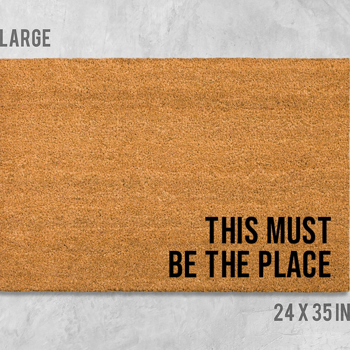 This Must Be the Place Doormat