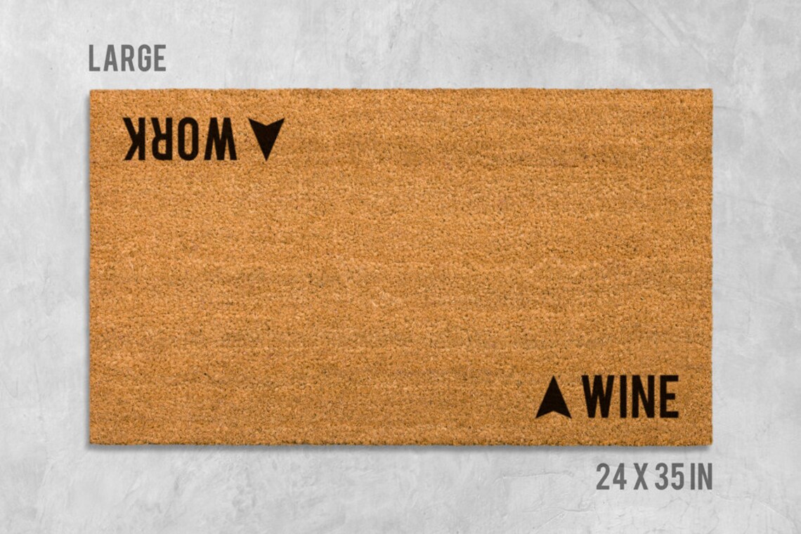 Wine Doormat Wine Door Mat Wine Mat Funny Doormat Etsy