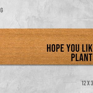 Plant Doormat: Natural Coir with Anti-Skid Backing - Indoor/Outdoor image 5