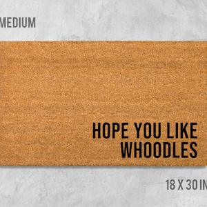 Hope You Like Whoodles Doormat, Whoodle Doormat, Dog Doormat, Dog Mat, Dog Gift, Whoodle Gift, Birthday Gift, Housewarming Gift, Wheaten Dog