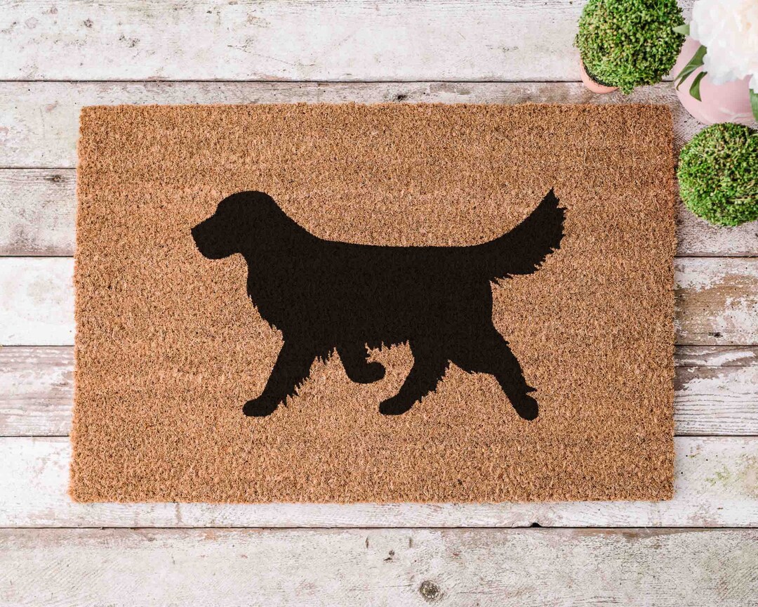 Retriever Doormat Golden Retriever Gift Retriever Gifts for Dog
