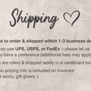 Shipping
