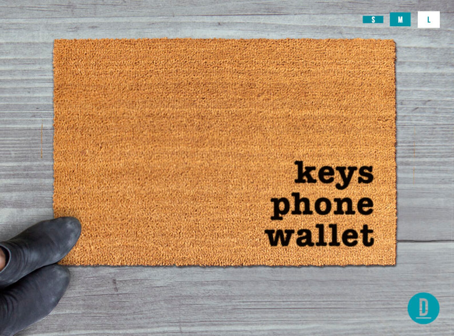Keys Phone Wallet Doormat Keys Phone Wallet Door Mat Keys Etsy