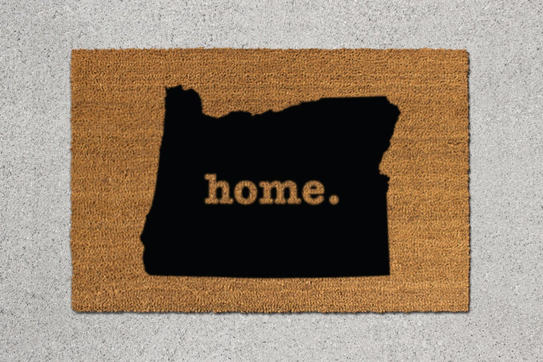 Oregon Doormat Oregon Door Mat Oregon Mat Oregon Etsy