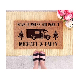 Camping Door Mat: Cozy Outdoor Welcome (Natural Fibers)